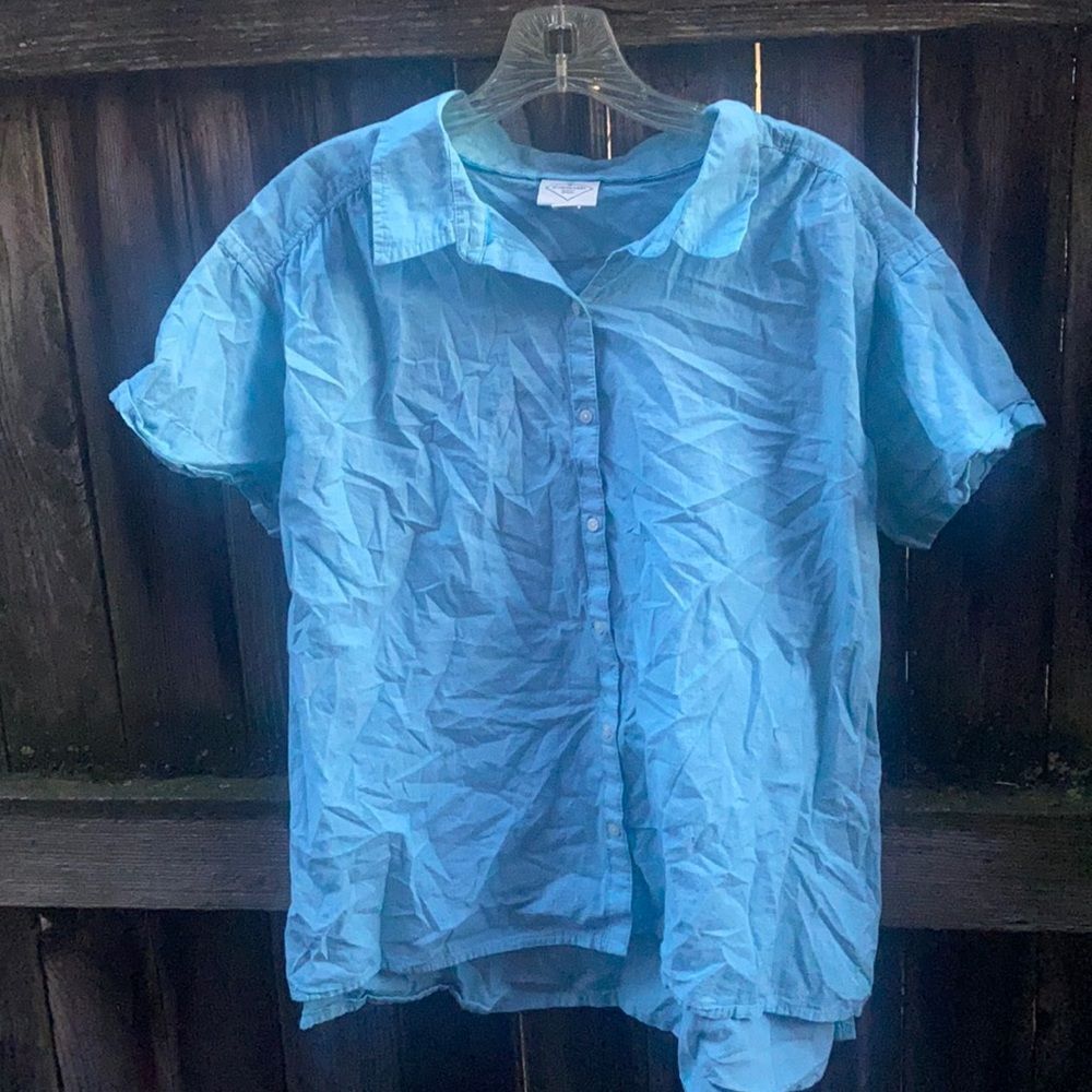 St. John’s Bay button Down shirt sz. Petite XL